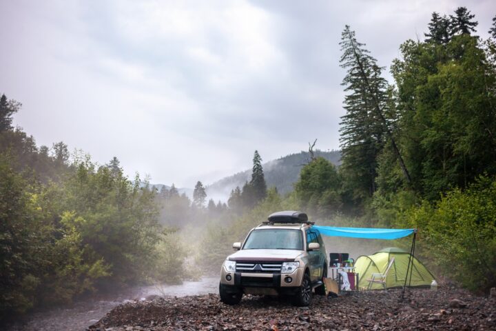 4 runner car camping