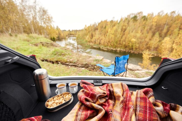car camping kitchen