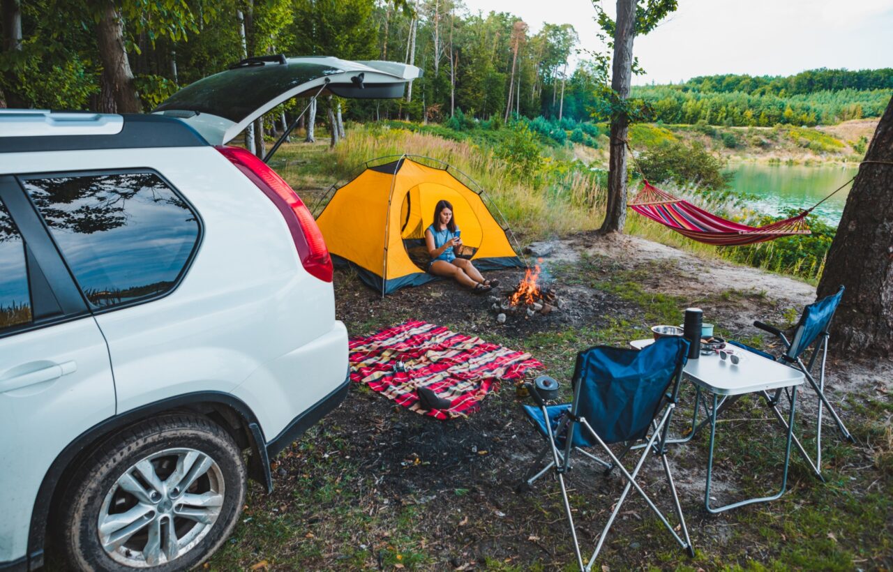 car camping setup ideas