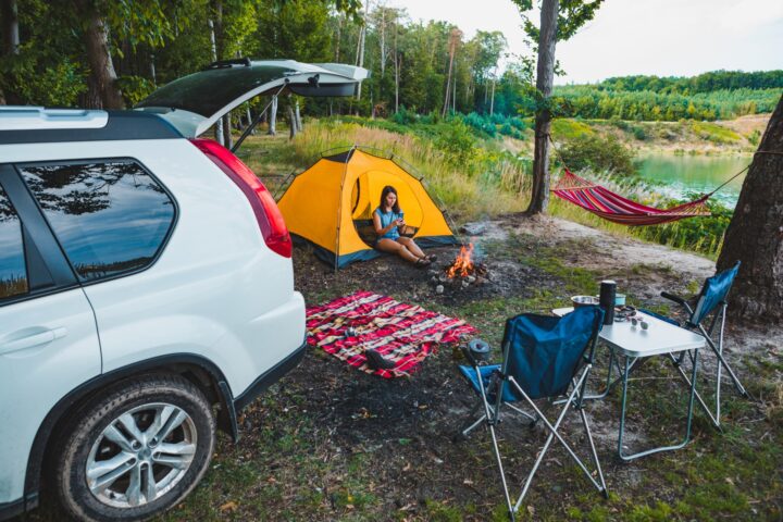 car camping setup ideas