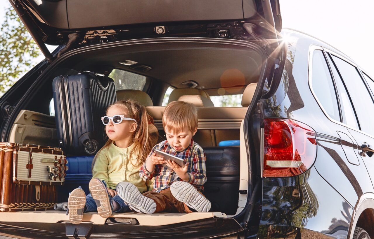 car camping with kids