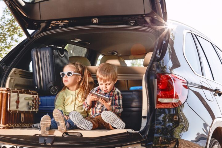 car camping with kids