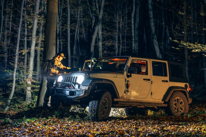 jeep car camping