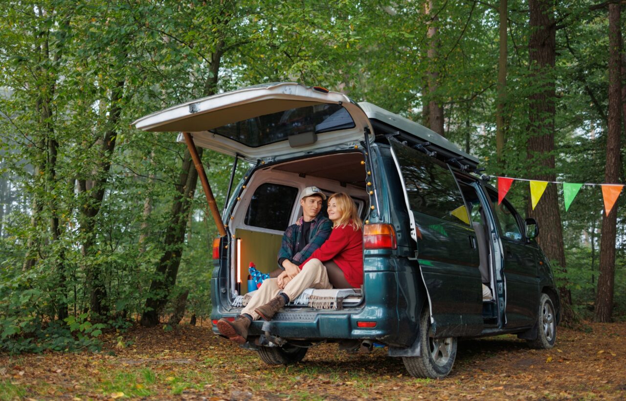 minivan camping