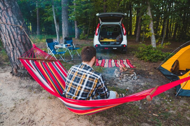 minivan camping hacks