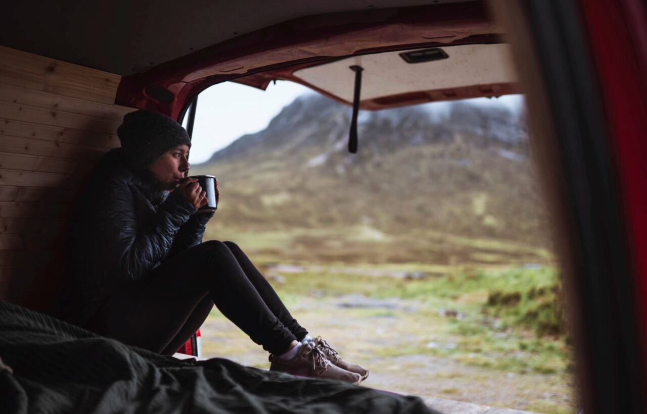 solo car camping