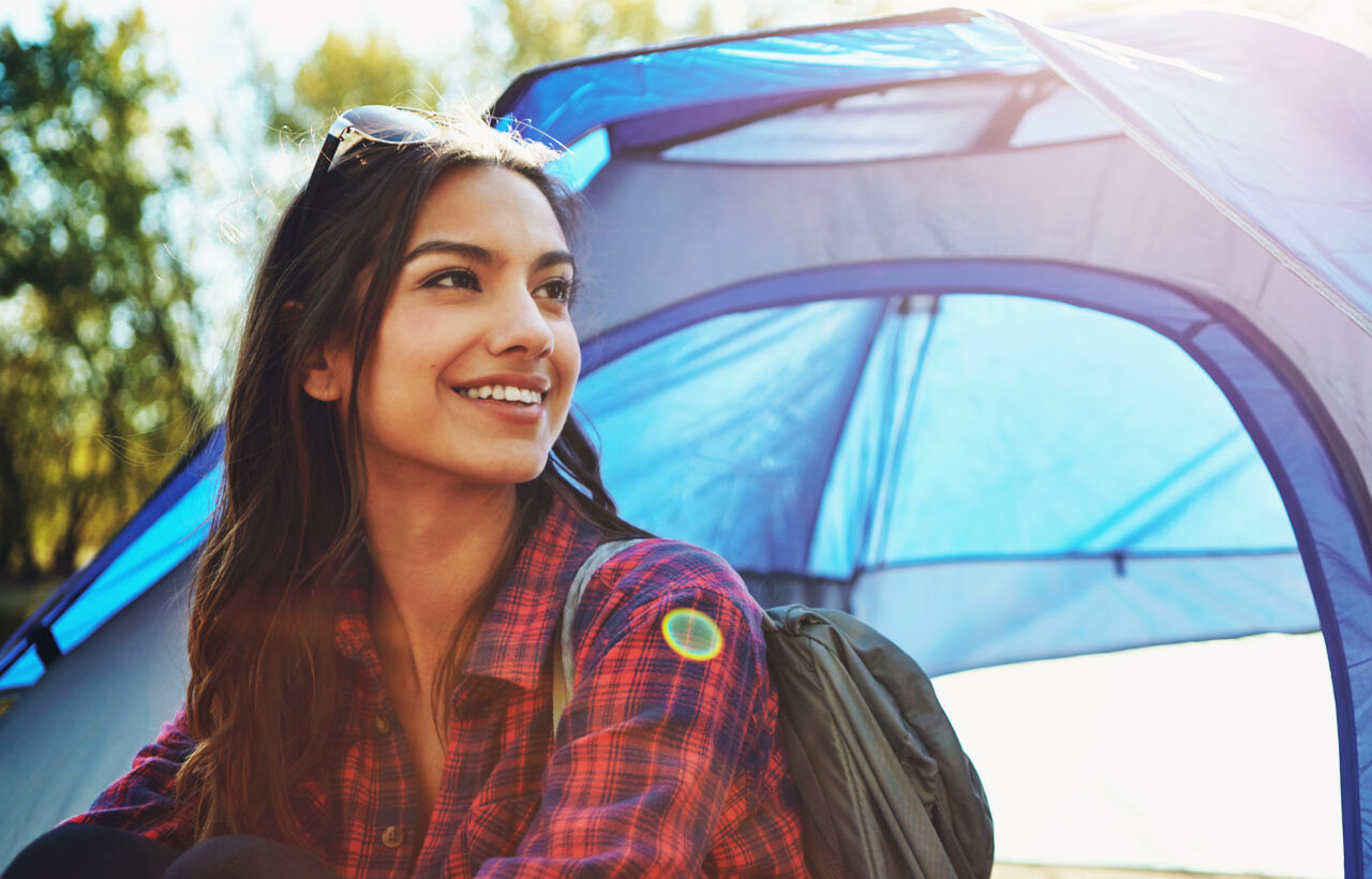 solo car camping women