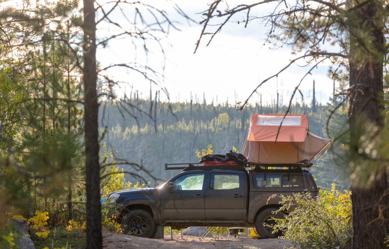 subaru outback car camping