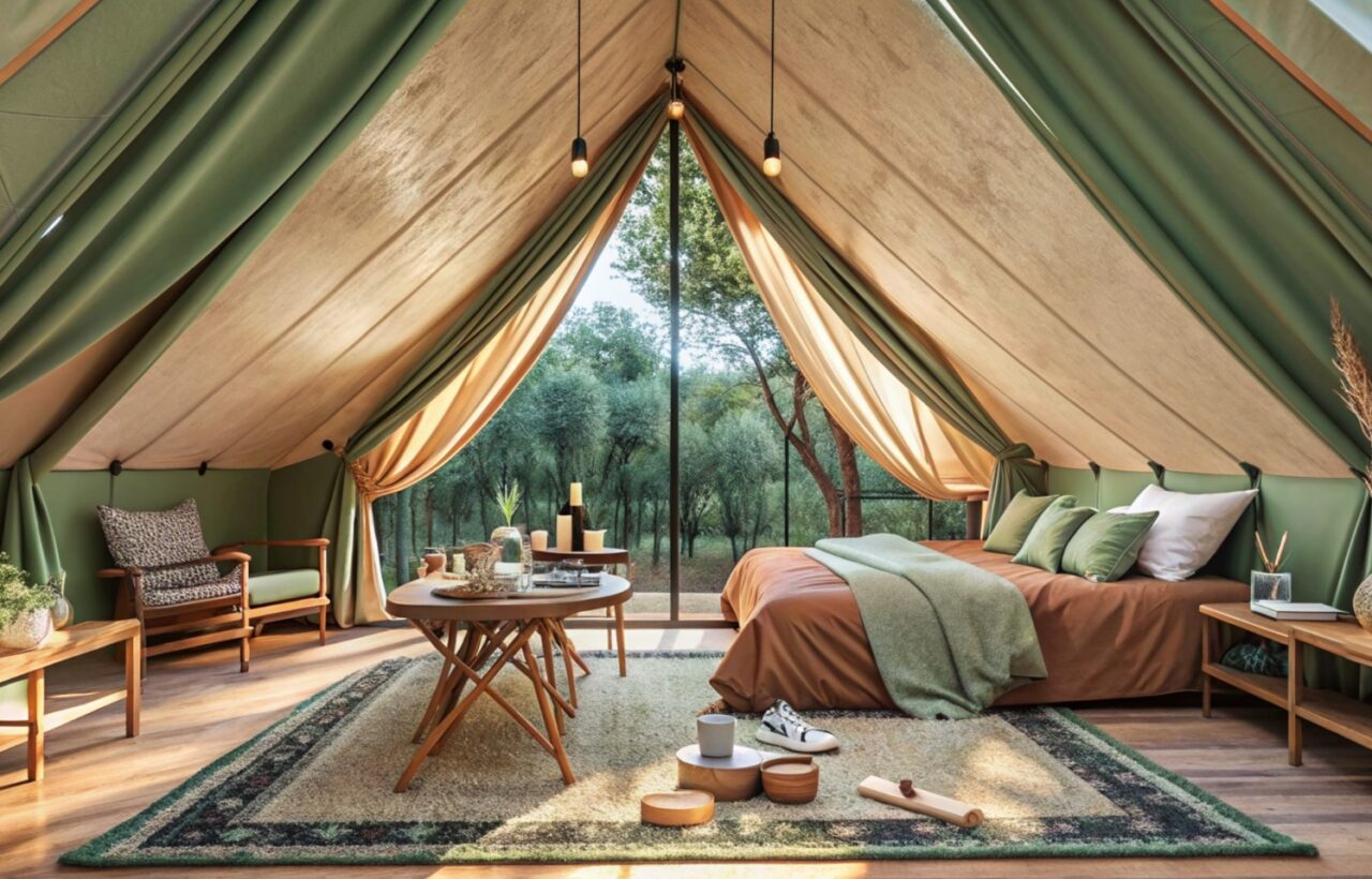 21 Glamping Tent Interior Ideas That Work in Real Canvas Spaces