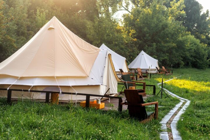 Canvas Tent Glamping: Choosing and Setting Up a Tent