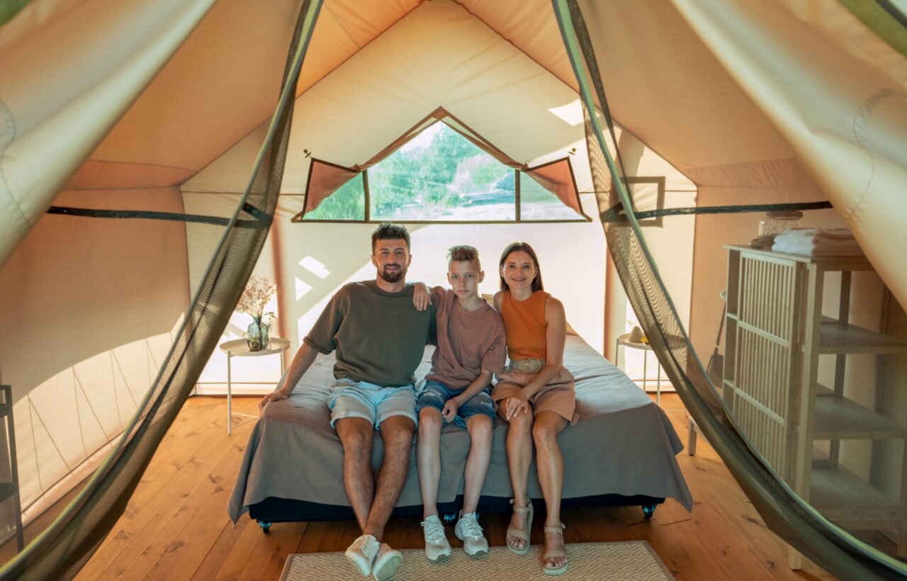 Family Tent Glamping: How to Plan a Comfortable Trip