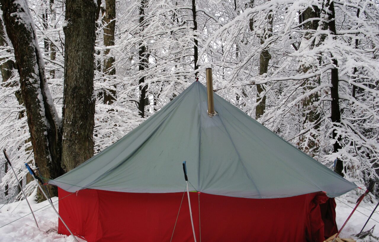 Hot Tent Camping in Winter: Setup, Sleep and Safety
